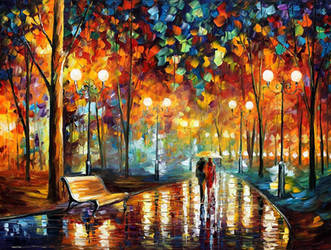 Rain rustle by Leonid Afremov