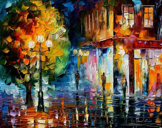 City by Leonid Afremov