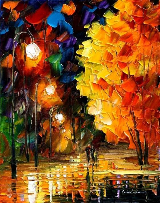 Misty glow by Leonid Afremov