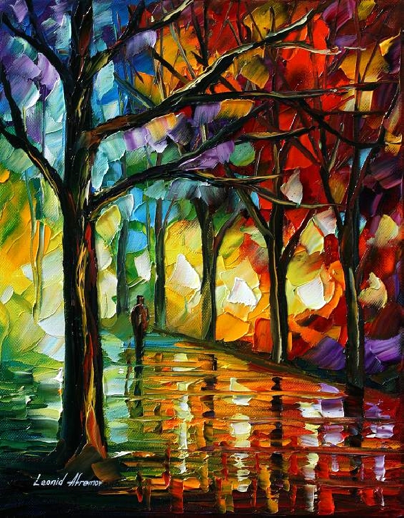 The soul of night by Leonid Afremov