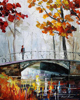 On The Bridge by Leonid Afremov