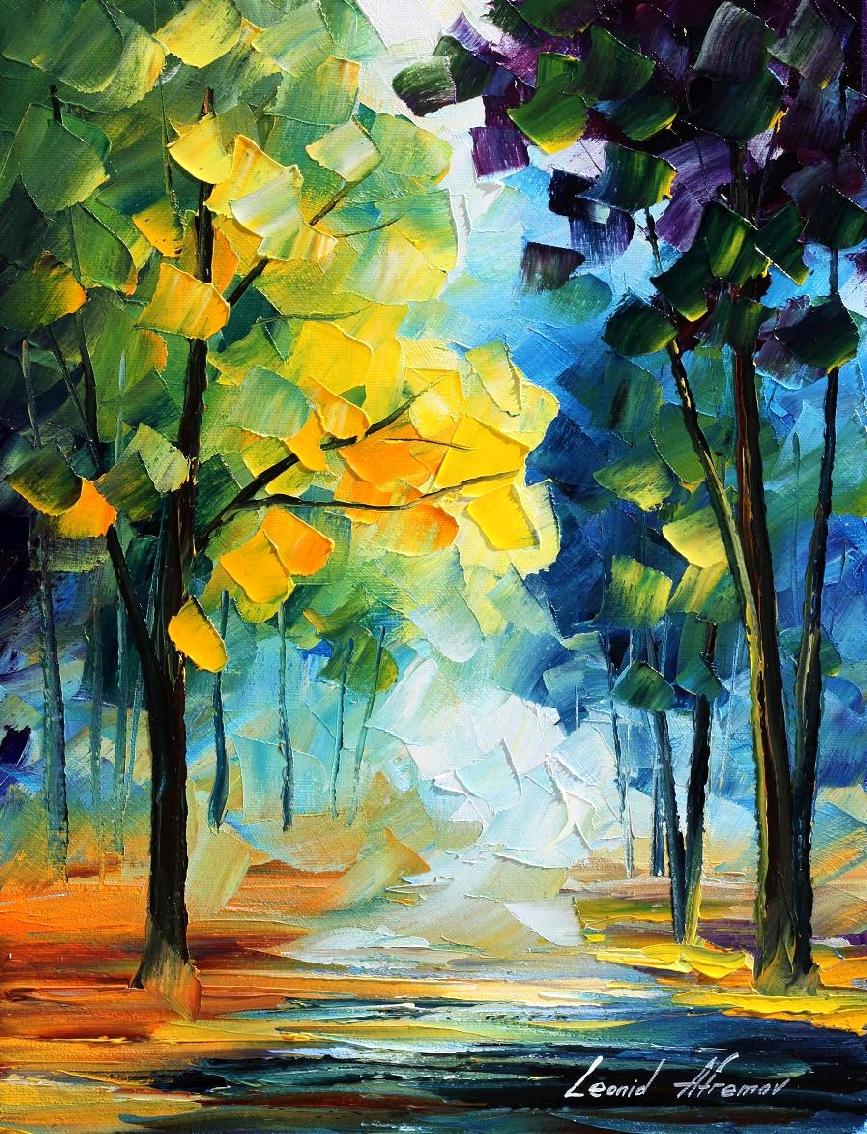 October by Leonid Afremov