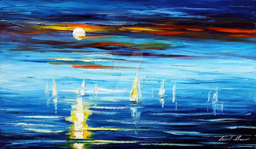 Sea 4 by Leonid Afremov