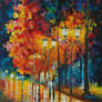 Late stroll by Leonid Afremov