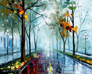 Rainy Day by Leonid Afremov