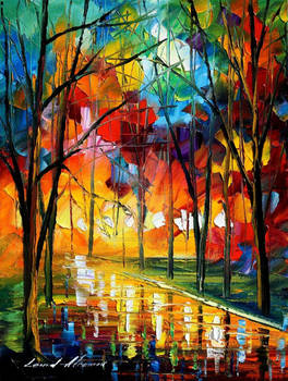 Kaleidoscope of love by Leonid Afremov