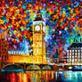 Big Ben London by Leonid Afremov