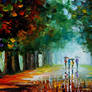 Bright rain by Leonid Afremov