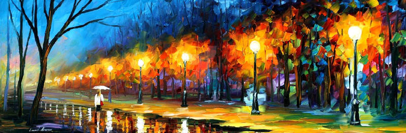 The scent of freshness by Leonid Afremov