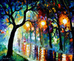 Oil painting on canvas by Leonid Afremov