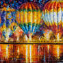 Balloons by Leonid Afremov