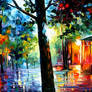 Sunlight in the Drops by Leonid Afremov