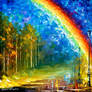 Rainbow by Leonid Afremov