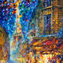 Paris - Recruitement Cafe by Leonid Afremov