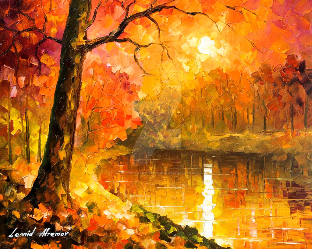 Over the horizon by Leonid Afremov