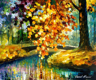 A day of feelings oil painting by Leonid Afremov