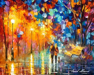 The truth of togetherness by Leonid Afremov by Leonidafremov