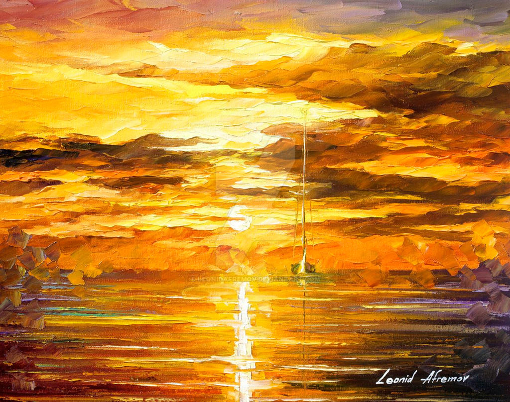 SUNSET OF FEELINGS by Leonid Afremov