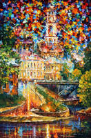 VITEBSK REFLECTION by Leonid Afremov