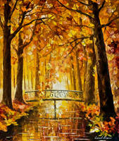 LONG BEFORE WINTER by Leonid Afremov