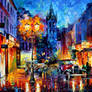 Amsterdam 1905 by Leonid Afremov