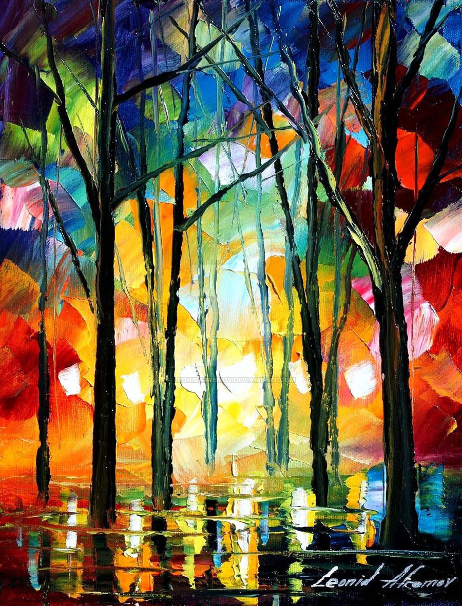 Glows by Leond Afremov