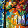 Lonely Tree by Leonid Afremov