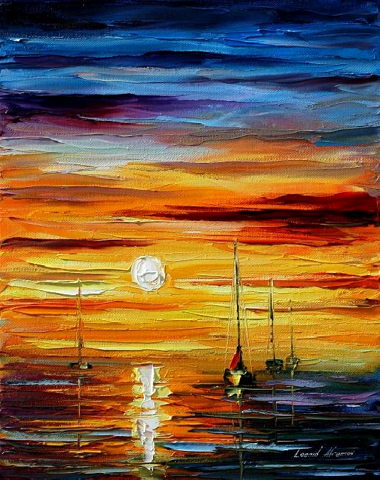 Sunset by Leonid Afremov