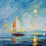 Calm day by Leonid Afremov