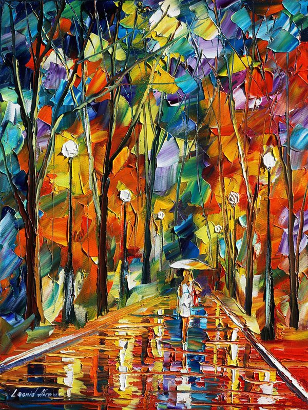 Happiness from nature by Leonid Afremov