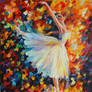 Ballet with Magic by Leonid Afremov