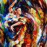 Passionate Flamenco by Leonid Afremov