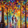 Lovers by Leonid Afremov