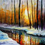 The Energy Of Winter by Leonid Afremov