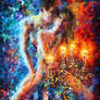 Candles Of Love by Leonid Afremov