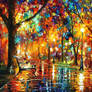 Colorful Night by Leonid Afremov