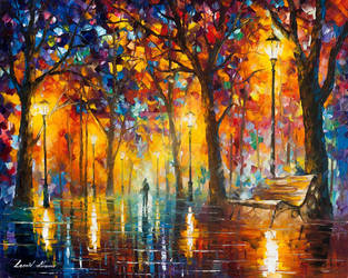 Bench Of Patience by Leonid Afremov