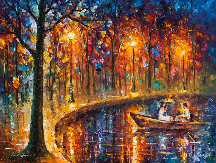 Our Little Boat by Leonid Afremov