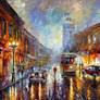 Los Angeles 1920 by Leonid Afremov