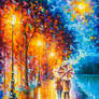 Love By The Lake 2 by Leonid Afremov