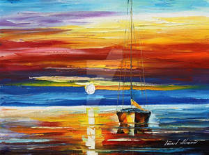 Fire In The Sky by Leonid Afremov