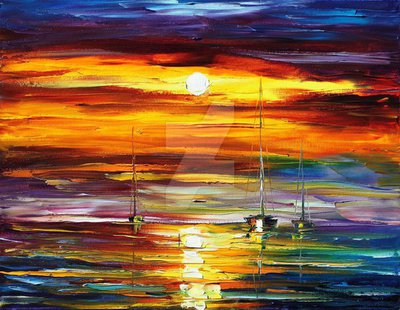 Sunset From My Dreams by Leonid Afremov