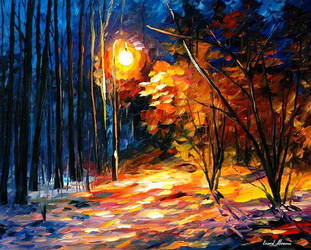 Shadows On Snow by Leonid Afremov