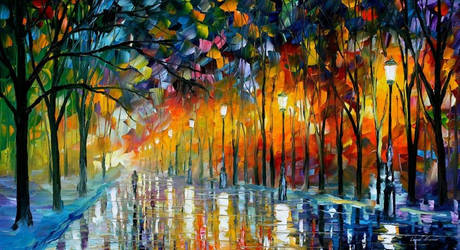 Ice Reflections by Leonid Afremov