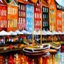 Copenhagen - Denmark by Leonid Afremov