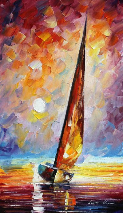 Strong Sun by Leonid Afremov