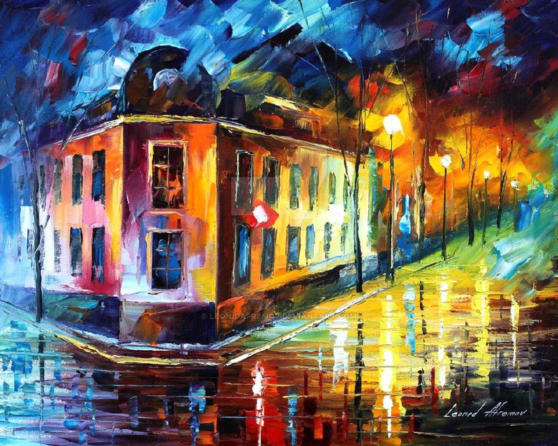 Burst Of Energy by Leonid Afremov by Leonidafremov Burst Of Energy by Leonid Afremov by Leonidafremov