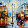Old Street by Leonid Afremov