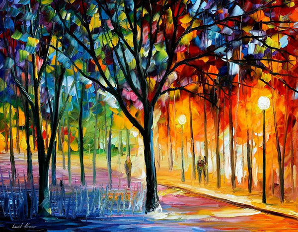 Holiday Mood by Leonid Afremov