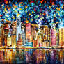 Hong Kong by Leonid Afremov